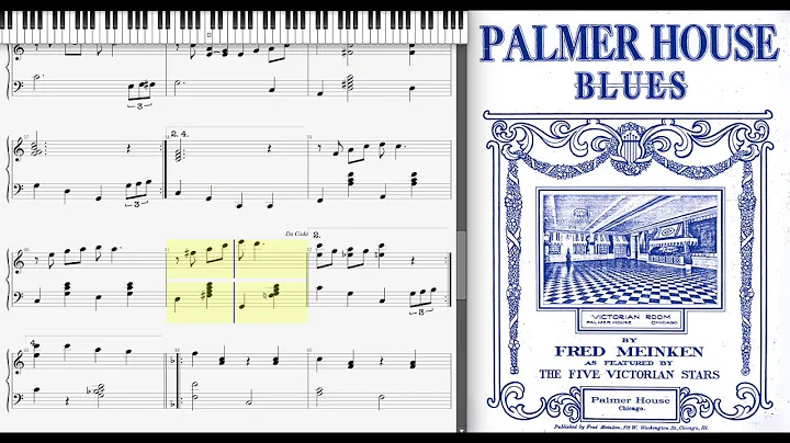 Palmer House Blues by Fred Meinken 1919