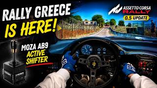 Assetto Corsa Rally 0.5 Feels Incredible with the Moza AB9 Active Shifter