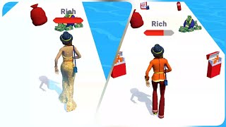 Rich Makeover Run 3D🧝‍♀️👠👜👓🤑 New Gameplay - All levels (6-7)walk-through - Android,ios screenshot 4