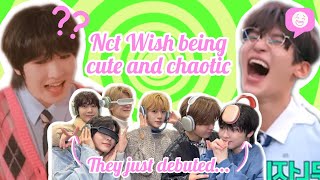 Nct Wish just debuted and they're already super cute and chaotic