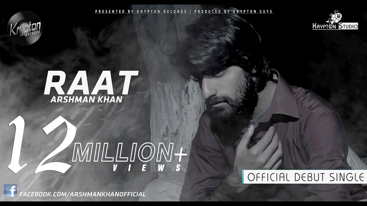 RAAT by Arshman Khan  Kaise Hai Hum Ye Baat Na Poocho  Official Full Song  Krypton Studio