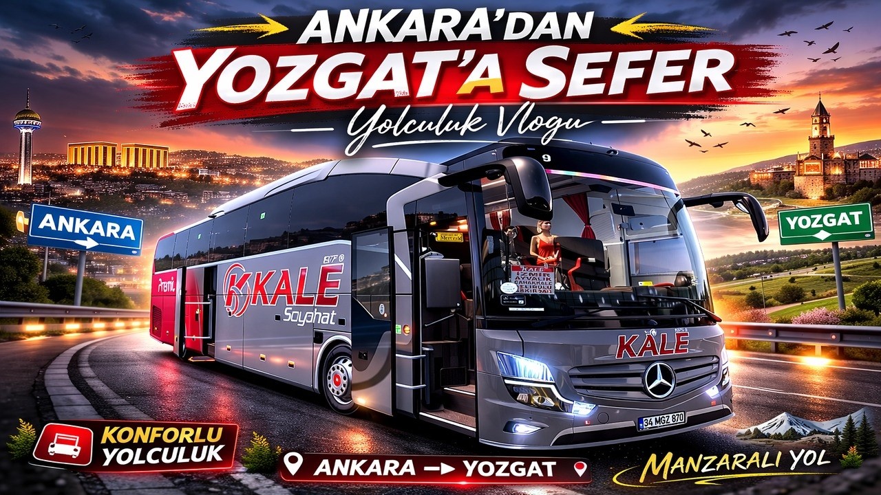Bu Sefer Zor Geçti! Ankara – Afyon Otobüs Yolculuğu 🚍IETS2 1.58.V II Travego 2023