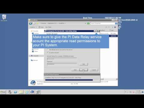 RETIRED OSIsoft: Install the PI Integrator for Esri ArcGIS 2014 Data Relay