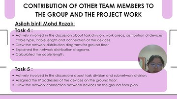 SECR1213 Network Communication Reflection Video - Angie Wong Siaw Thing