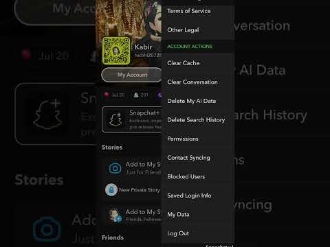 How To Logout Snap Chat In New Version 2025 Snapchatstoryvideo Tech 