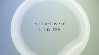 For the Love of Linux tee!