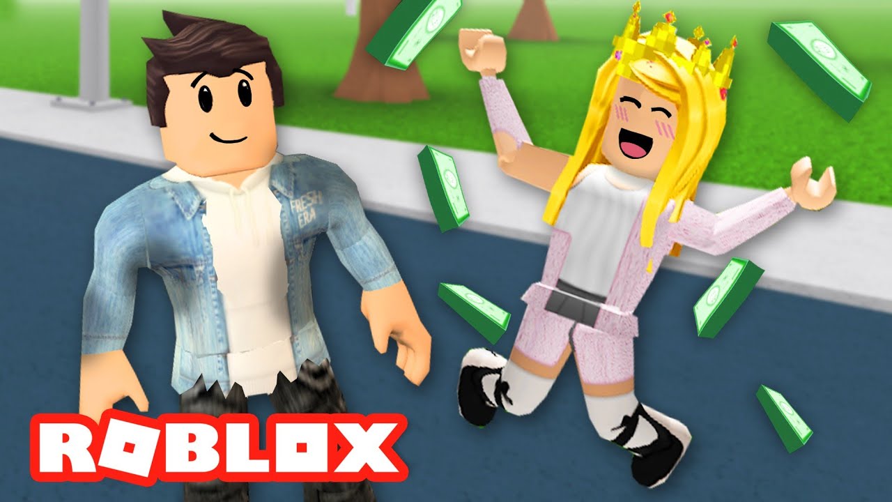 We Were Poor Until We Won The Lottery Roblox Story Roleplay - lottery ticket roblox