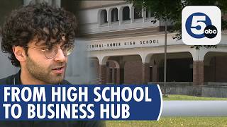 Akron's Central Howard High School Building to Transform Into Creative Business Hub
