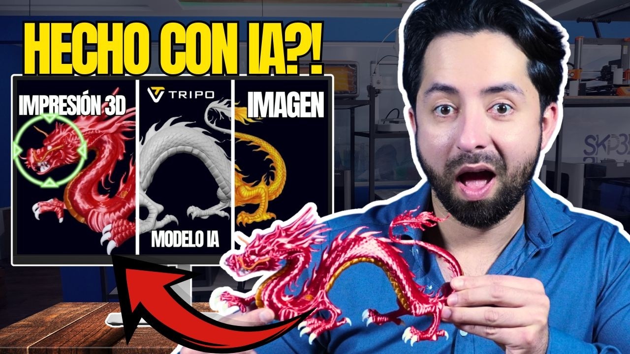 Generé modelos 3D con IA y funcionó mejor de lo esperado