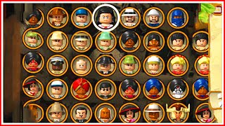 LEGO INDIANA JONES 2 - ALL Characters Unlocked!