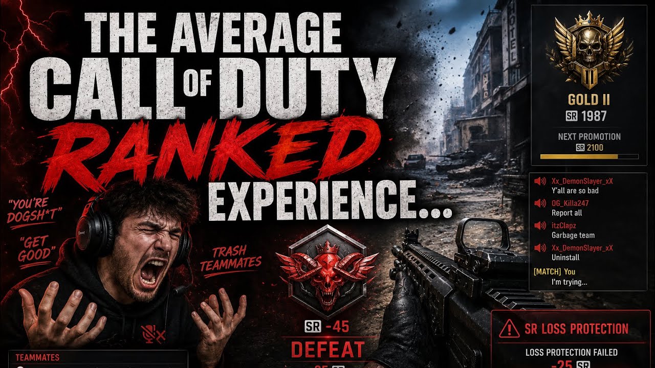 THE AVERAGE RANKED PLAY WARZONE EXPERIENCE… - YouTube