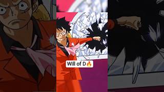 The Secret of "D": Why the World Government Fears This Name! 😱⚖️ #onepiece #willofd #luffy #zorro