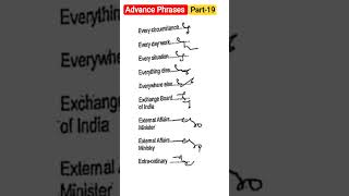 Advance Phrases Outlines # SSC# Stenographer # Viral # Ytshorts