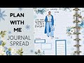 Plan With Me | Live Love Posh Quad Lined | Porter Arts Design Winter Wonder