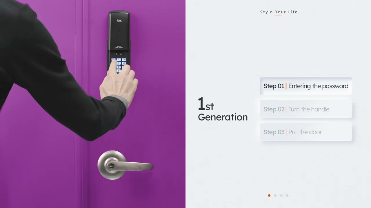 [KeyinL] Motionless Open l New Generation l Handless l Smart Lock l