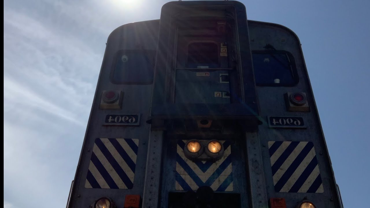 Amtrak 784 runs over my camera! - YouTube