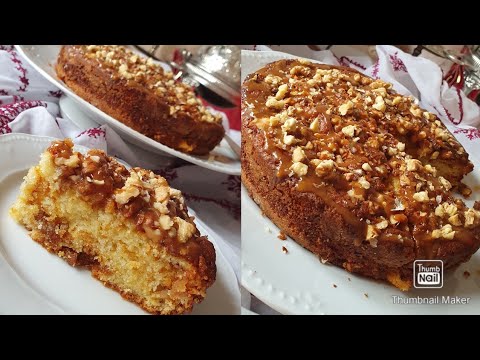 خفة و هشاشة و قرمشة و بساطة و أكتر في كيك الكراميل