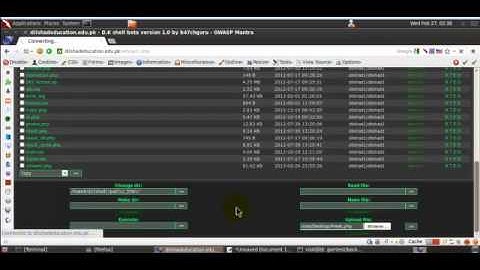 How to create a Weevely Backdoor with Backtrack 5 r3