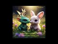 Baby Dragon and Baby Bunny in Enchanted Faerie Land (alternate version)(Stephanie)