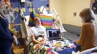 Tayor Swift Visits Shelby Huff at Memorial Sloan Kettering Cancer Center in NYC