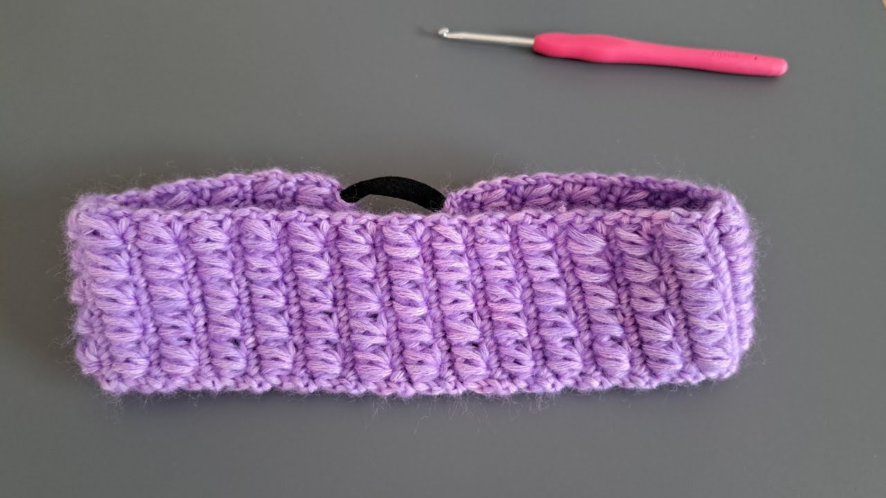 How To Crochet Headband Step By Step YouTube How To Crochet Headband Step By Step YouTube