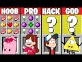 Minecraft Battle: GRAVITY FALLS CRAFTING Challenge ~ NOOB vs PRO vs HACKER vs GOD - Animation