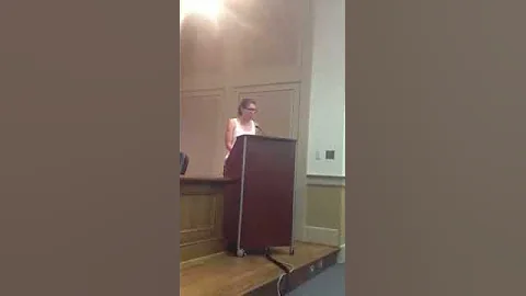 Tanya Gipson reading from Where did the love go pt 1
