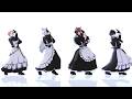 【ゼンゼロMMD】メイド服でモエチャッカファイア　固定カメラ　【ヒューゴ・狛野真斗・ライト・セヴェリアン】