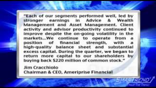 Earnings Report: Ameriprise Financial 7-28-10 Information