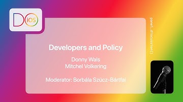 Do iOS Panel Discussion on Developers and Policy