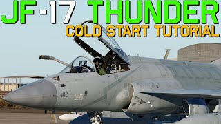 DCS JF-17 Thunder NEW Cold Start Tutorial!