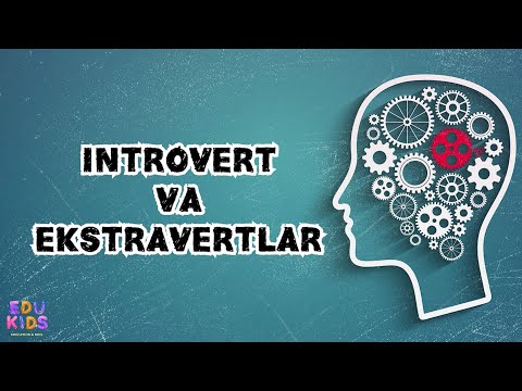 Video: Ekstravertlar Va Introvertlar Kimlar?