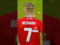Is Beckham's free kick better than Messi's? 🎯⚽ #shorts #football #goals  #manchesterunited