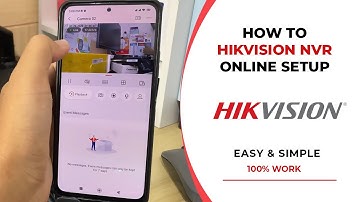 How to Configure Hikvision NVR Online