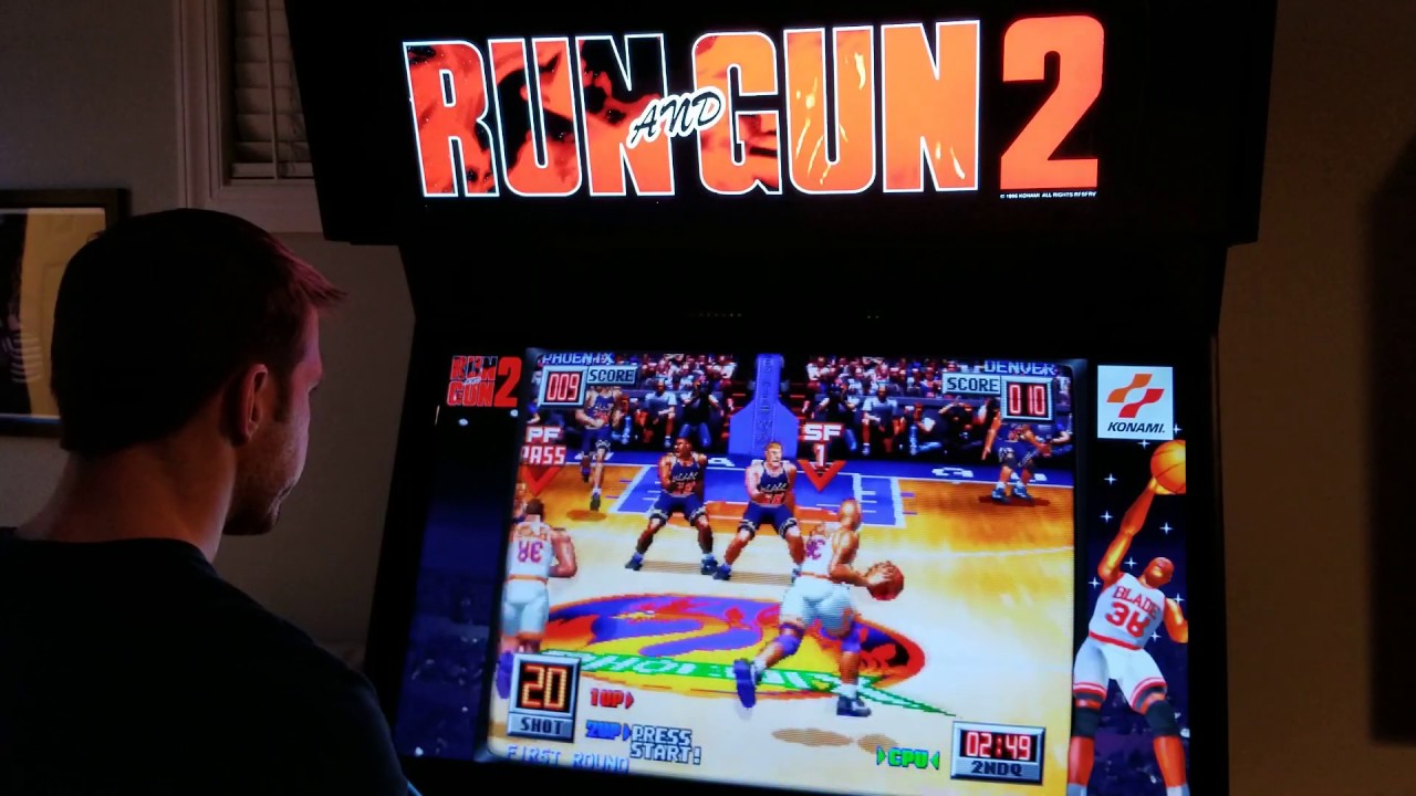 Run And Gun 2 Arcade Cabinet Mame Gameplay W Hypermarquee Youtube