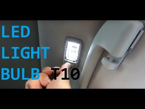 How to replace interior personal LED light bulb 13-20 Nissan Pathfinder