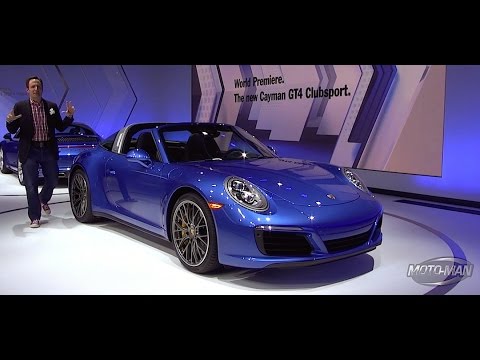 2017 Porsche 911 Targa 4 & Porsche 911 Targa 4S #LAAutoShow TECH REVIEW