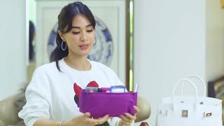 Heart Evangelista unboxes her new Hermès bag