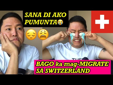 Wag magMIGRATE sa SWITZERLAND without WATCHING This | Pinoy Life in Switzerland plus Tips