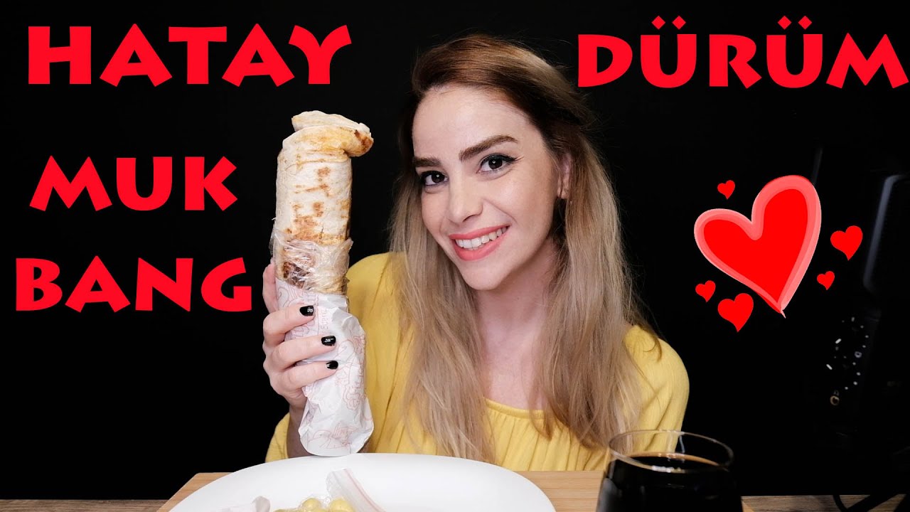HATAY USULÜ TAVUK DÜRÜM MUKBANG Türkçe|TEMİZLİK BAĞIMLILIĞI
