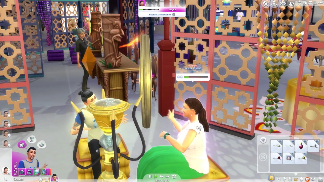 The Sims 4 Ep.5 City Living Political Career First