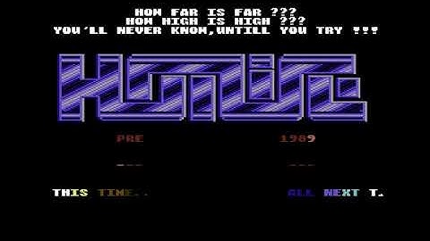 Hotline (HTL) Intro 30 ! Commodore 64 (C64)