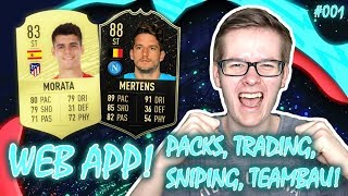 FIFA 20  WEB APP! PACKS, TRADING, SNIPING, TEAMBAU!  ULTIMATE TEAM RTG  #001 [DEUTSCH]