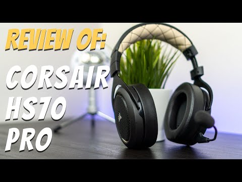 Corsair HS70 Pro Review with microphone test