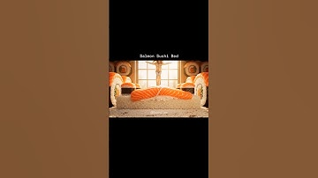 연어초밥 침대!?🍣Salmon Sushi Bed #asmr #ai #asmrvideo #asmrsounds #odlysatisfying #satisfying #relaxing