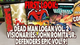 FIRST LOOK: Dead Man Logan Vol. 2, Visionaries: John Romita Jr, Defenders Epic: The End of All Songs