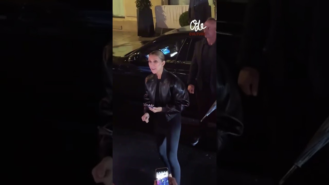 Céline Dion accueillie par ses fans à son hôtel ! ❤️✨