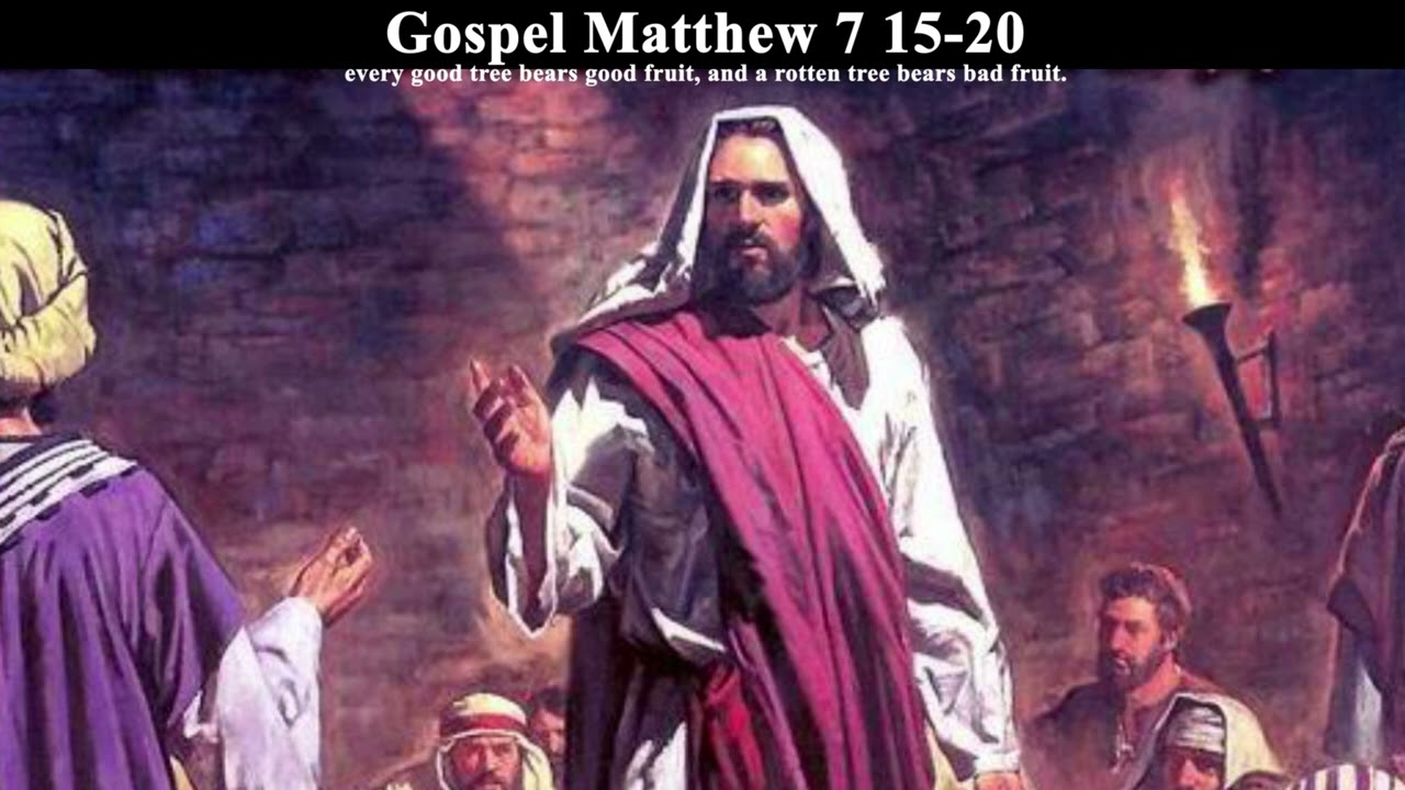 Gospel Reflection Matthew 7 15 20 28 June 2023 YouTube Gospel Reflection Matthew 7 15 20 28 June 2023 YouTube