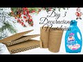 🎄DECORACION NAVIDEÑA CON RECICLAJE | 3 IDEAS NAVIDEÑAS CON RECICLAJE | MANUALIDADES NAVIDEÑAS 2020