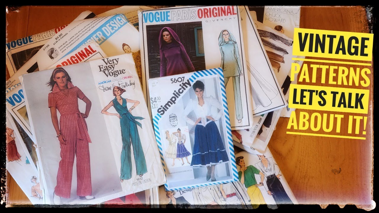 Vintage Sewing Patterns Do They Sell on , , Whatnot? LETS TALK  ABOUT IT! 